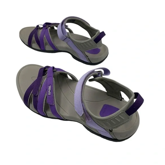 TEVA Women's Tirra Deep Lavender Gradient Purple Sandals EUC - Picture 8 of 12